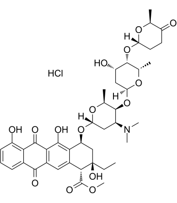 Aclarubicin hydrochloride (Aclacinomycin A) 75443-99-1